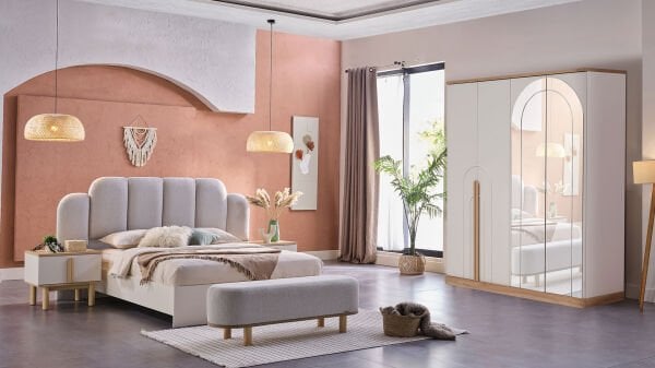 Boheems 4 Kapaklı Gardırop