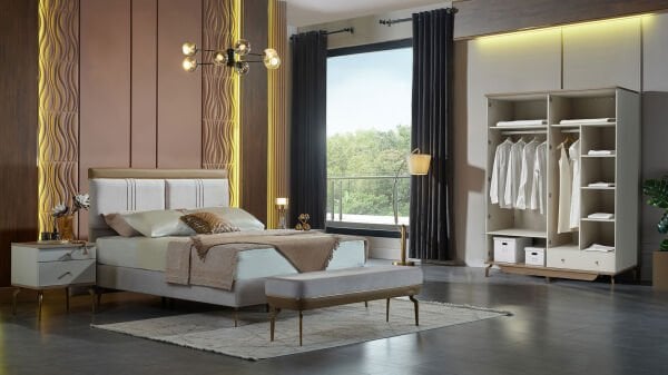 Montella 4 Kapaklı Gardırop