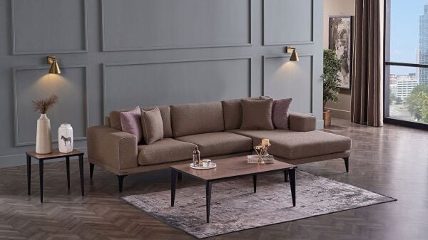 Lubin Köşe Sol Koltuk - Vizon Vizon