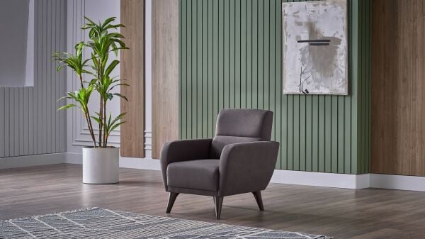 Flexy Tekli Koltuk Gri