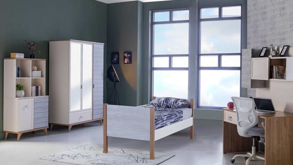 Mavenna 3 Kapaklı Gardırop