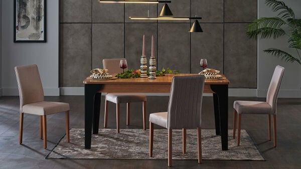 Monaco Açılır Yemek Masası Açılır Masa