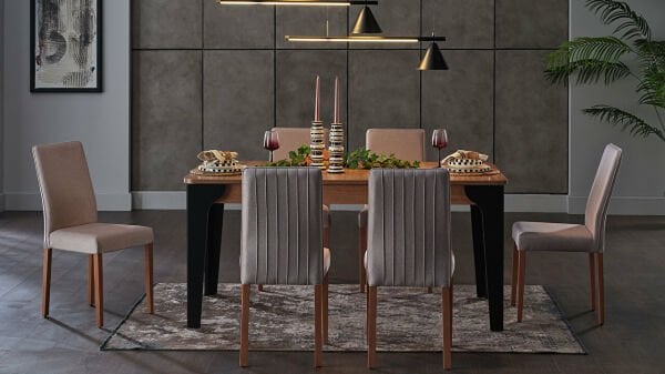 Monaco Açılır Yemek Masası Açılır Masa