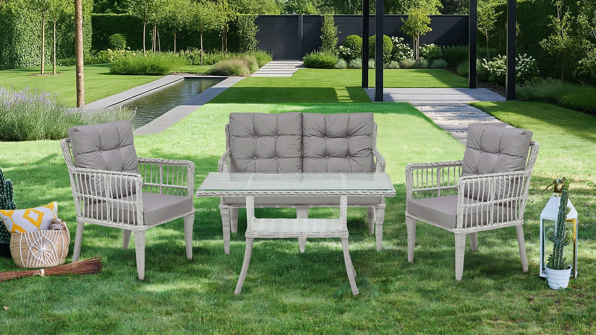 Bolderia Bahçe Mobilyası Takımı