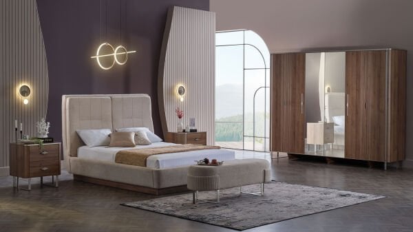 Mirante 6 Kapaklı Yatak Odası Takımı