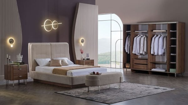 Mirante 6 Kapaklı Yatak Odası Takımı