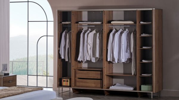 Mirante 6 Kapaklı Yatak Odası Takımı