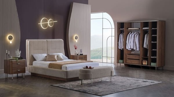 Mirante 5 Kapaklı Yatak Odası Takımı