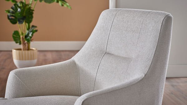 Nadia Berjer - Krem - Meşe Renk Ayak