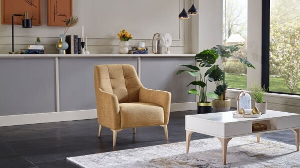 Luis Berjer - Hardal - Meşe Renk Ayak