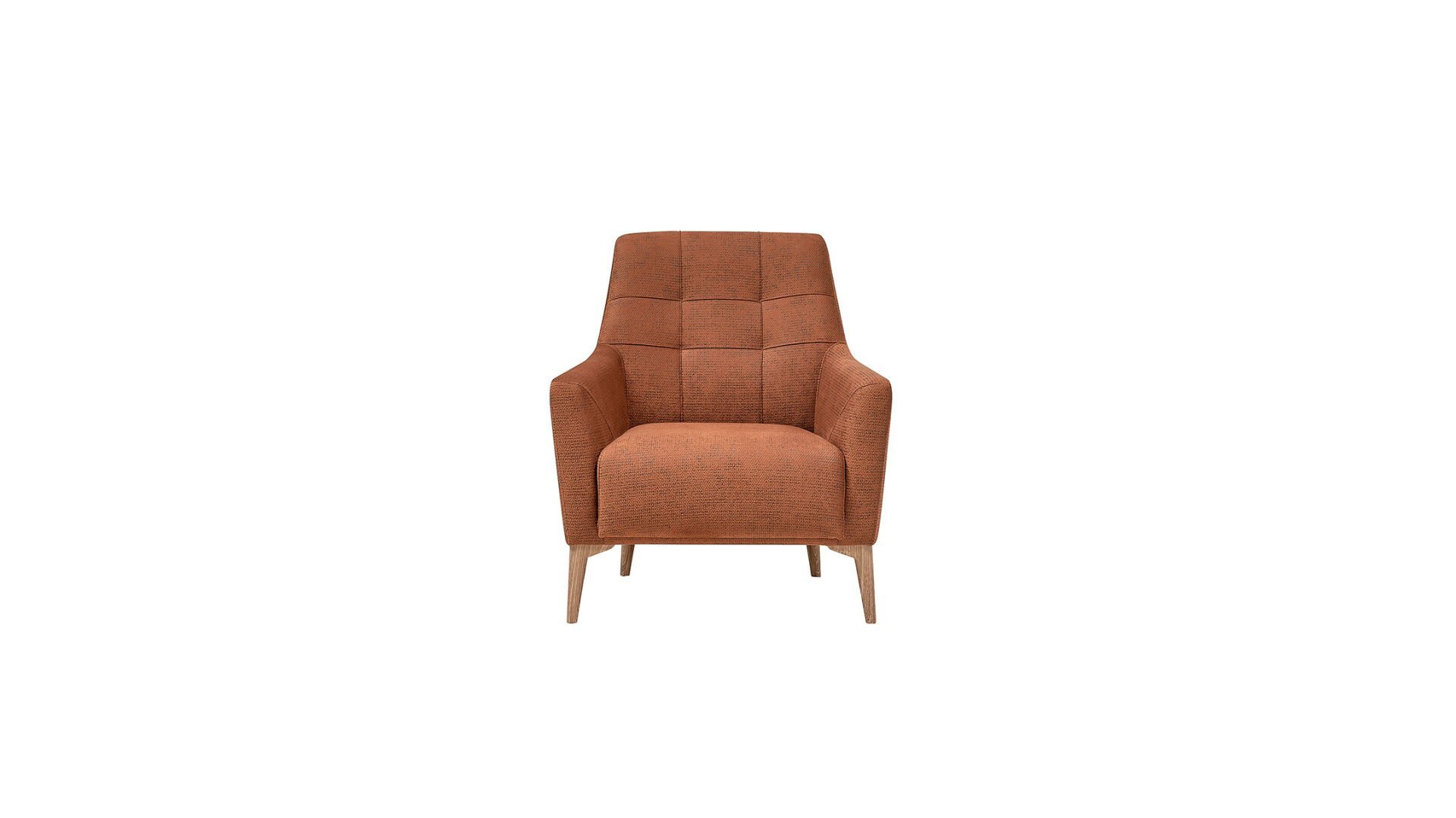 Luis Berjer - Kiremit - Meşe Renk Ayak