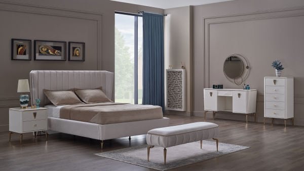 Plaza Karyola Kasası - Bej 150X200