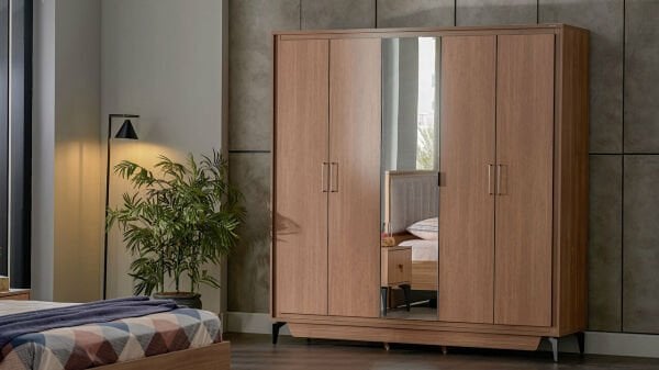 Monaco 5 Kapaklı Gardırop