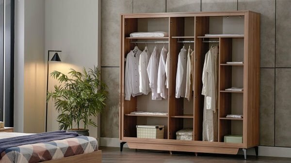 Monaco 5 Kapaklı Gardırop