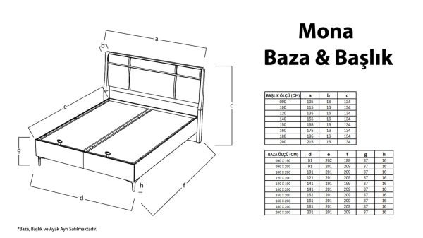 Mona Baza 180X200