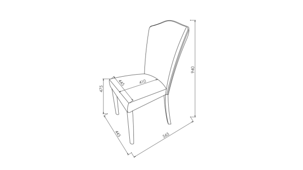 Valenty Alternatif Sandalye 6392 2 li