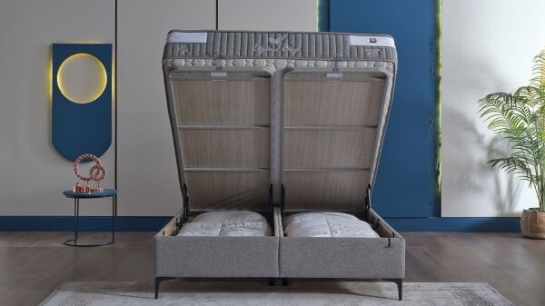 Hybrid Sleep Baza 140X190 - Gri