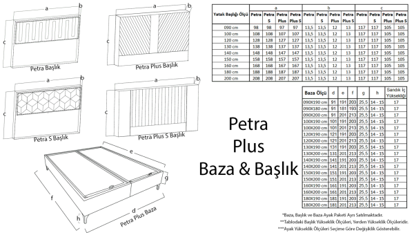 Petra Plus Baza 150X200 - Vizon