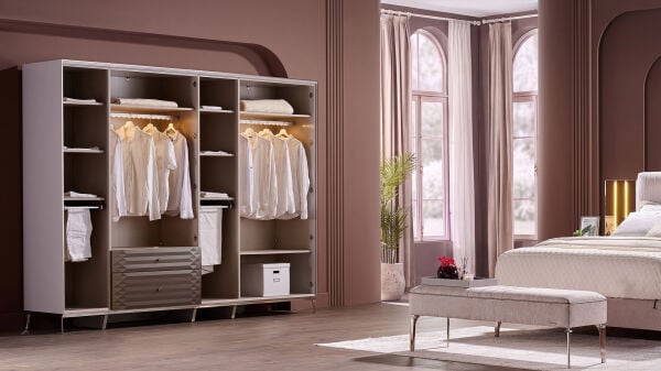 Loria 6 Kapaklı Gardırop