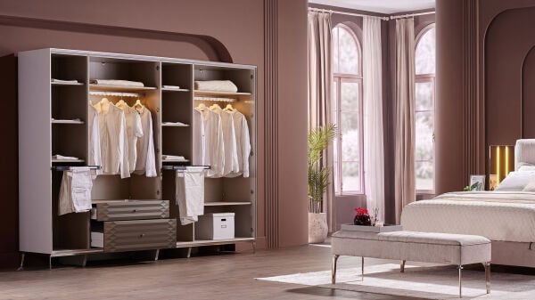 Loria 6 Kapaklı Gardırop