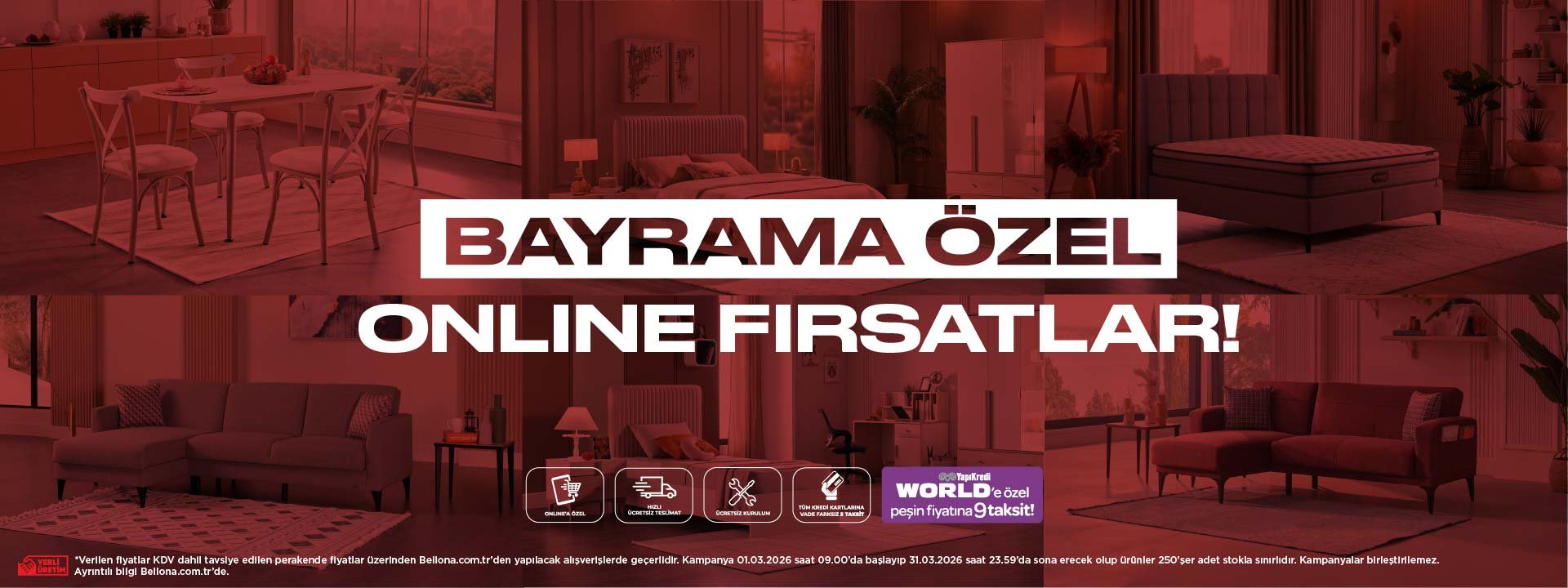 Yılın Son Fırsatları Bellona'da
