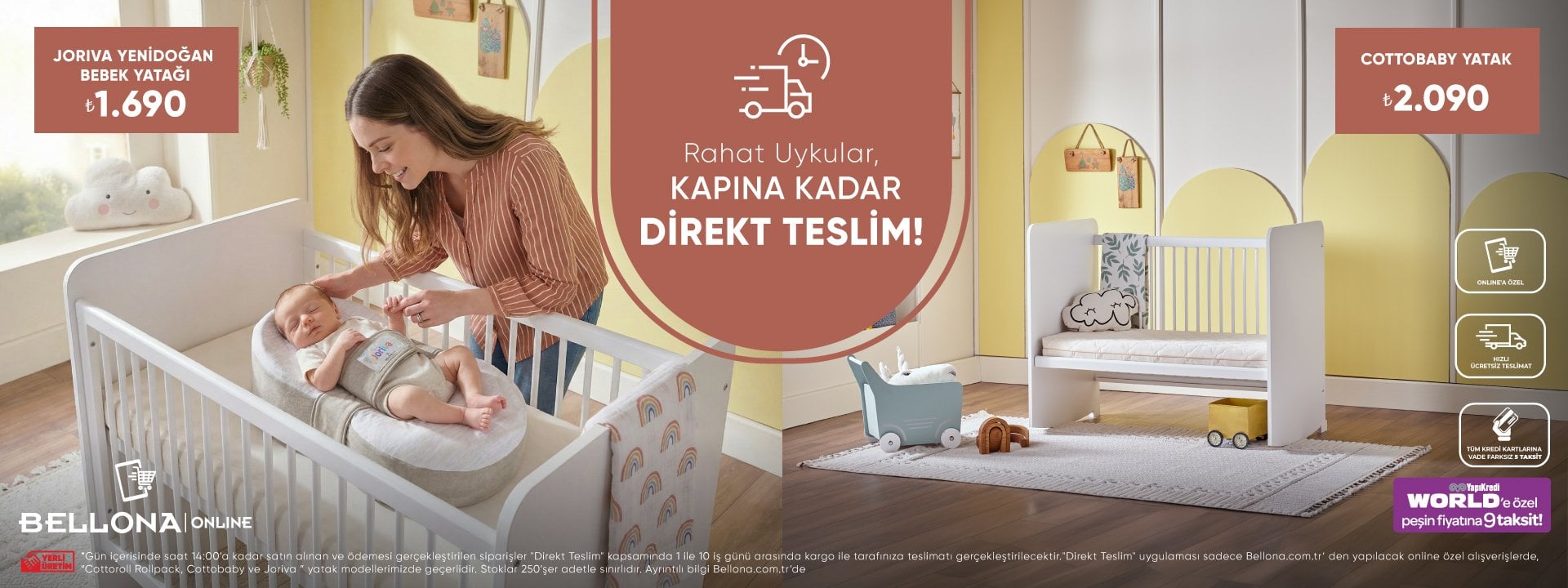 Online Özel Bebek Yatakları