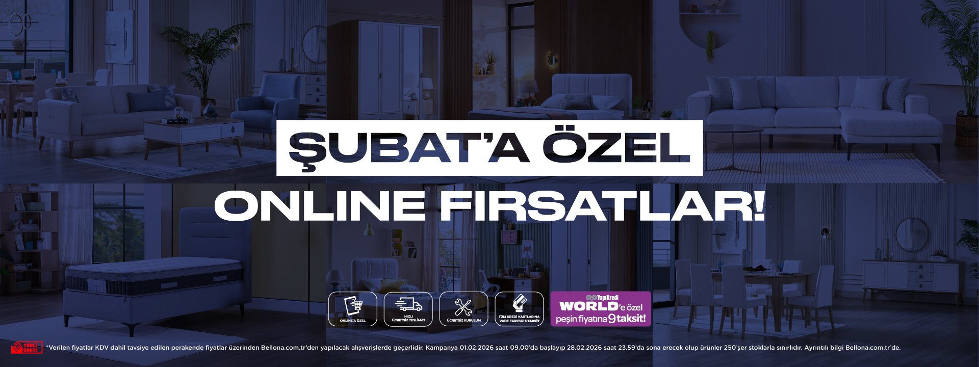 Şubat'a Özel Online Fırsatlar