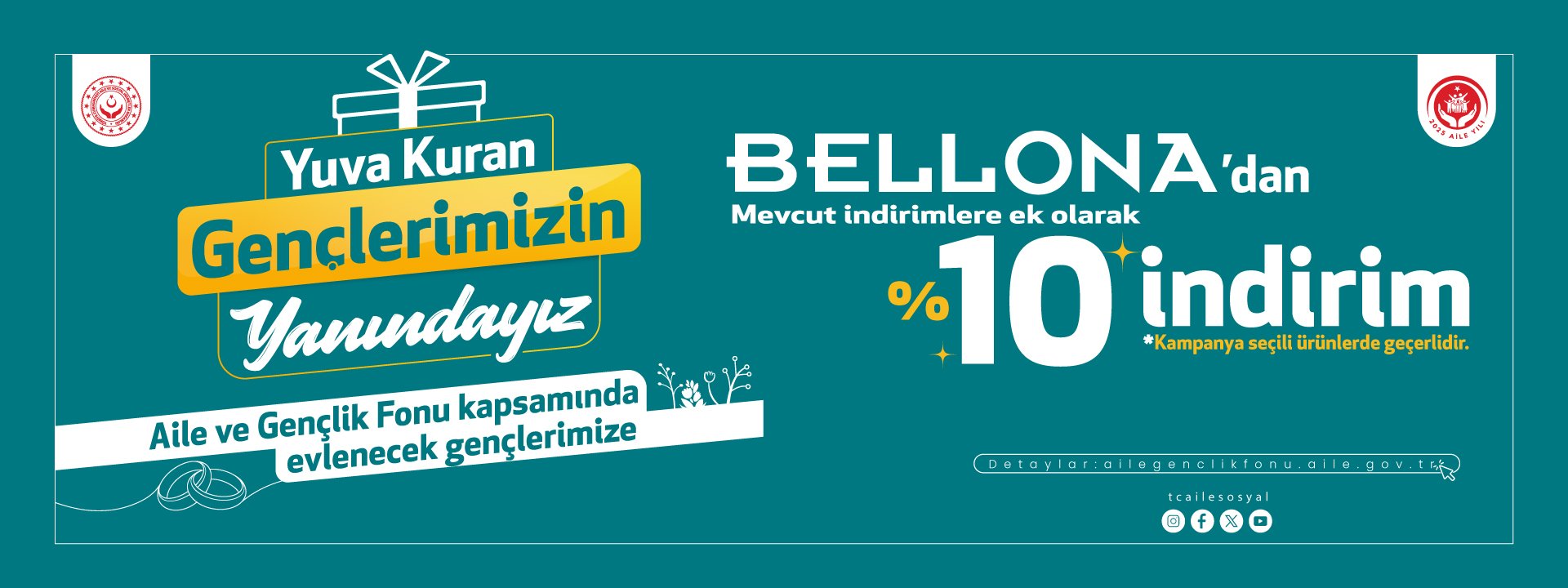 Aile Bakanlığı Evlilik Yardımı