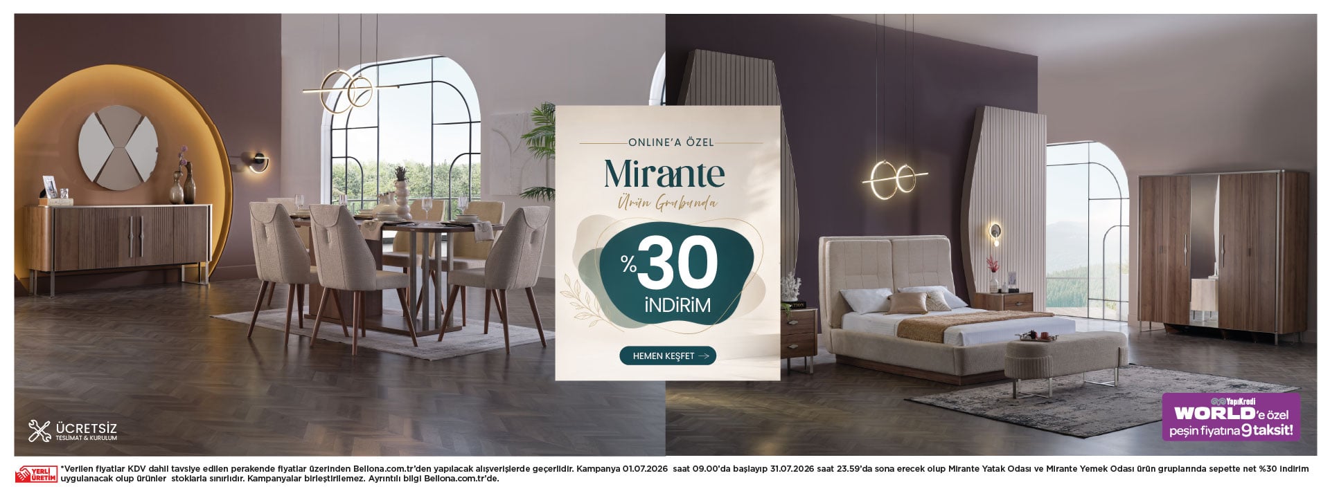 Mirante Temmuz %30