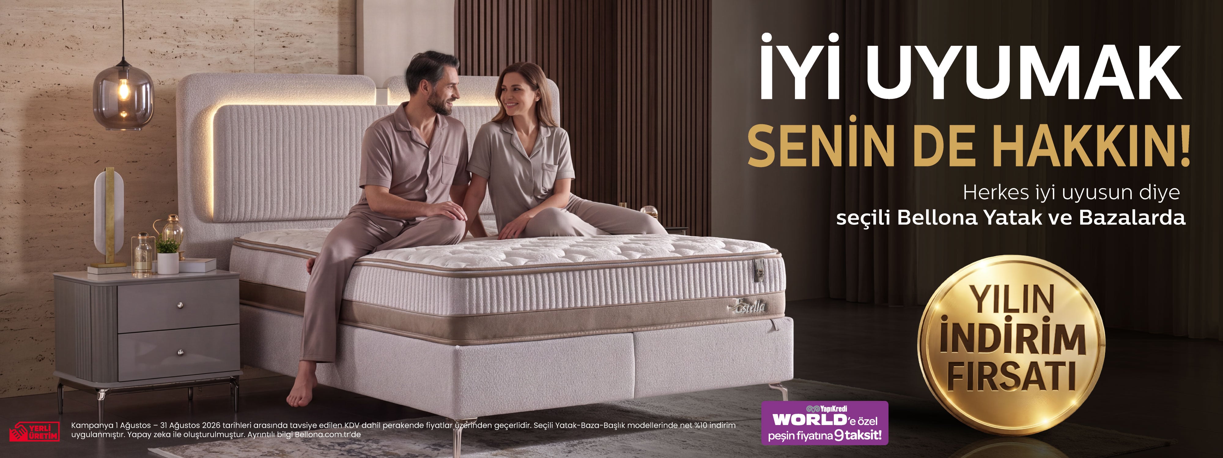 Seçili Yataklarda%10 İndirim