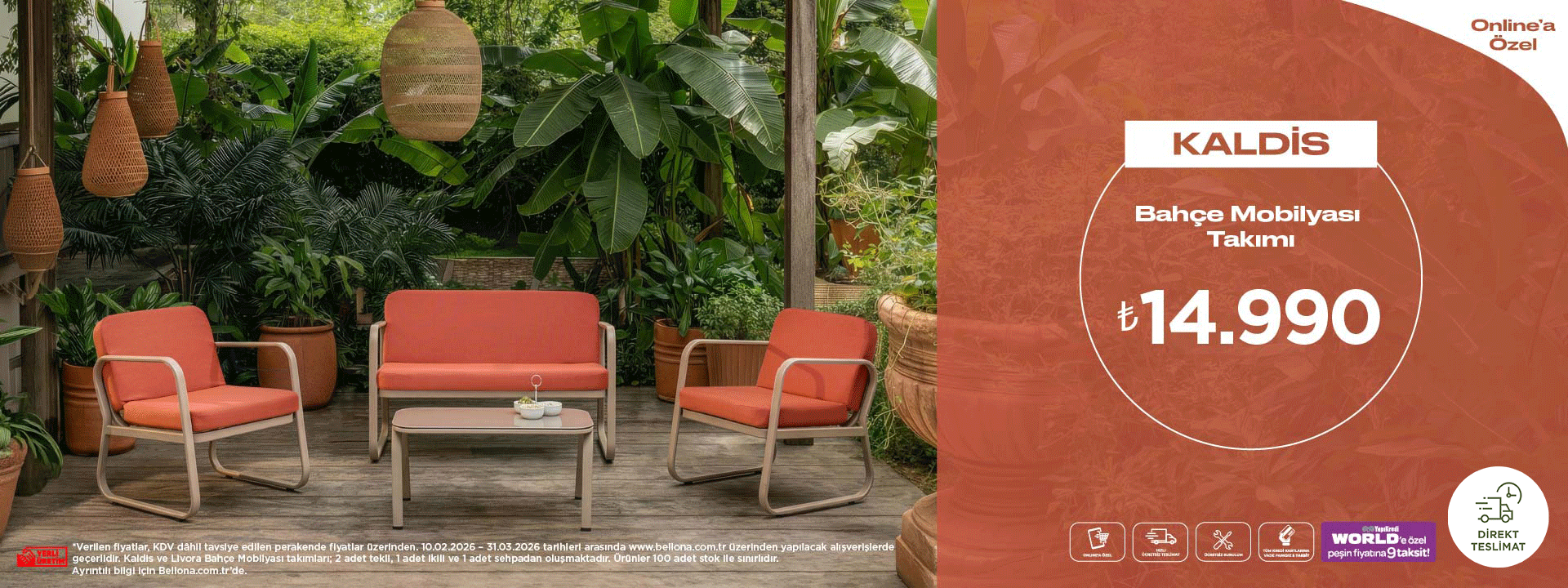 Kaldis Bahçe Mobilyası