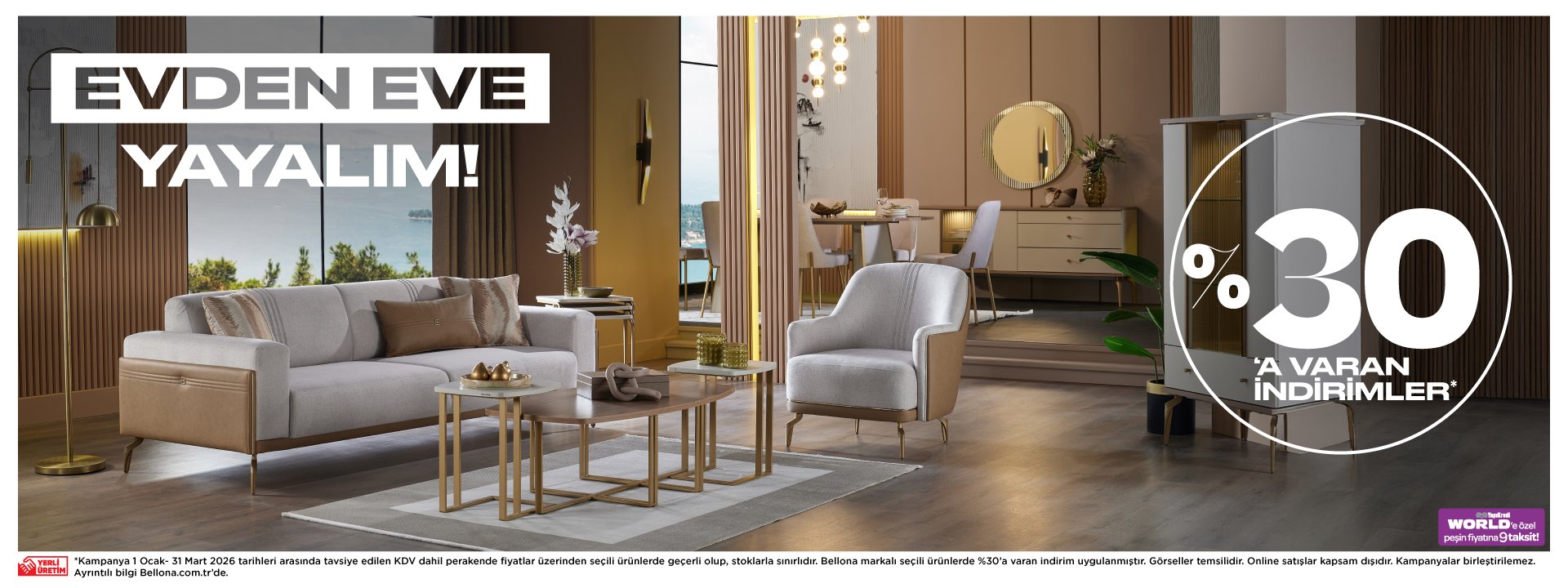Evden Eve Yayalım %30'a Varan İndirim